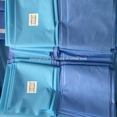 Guangzhou Operation Room Surgery Supplies SMS Nonwoven Surgical Drape