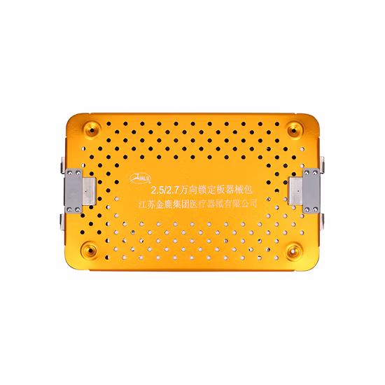 Jinlu Attrezzature mediche chirurgiche Strumento ortopedico 2.5/2.7 Piastre di bloccaggio multiassiali Set di strumenti Set di strumenti Strumenti per frattura ossea